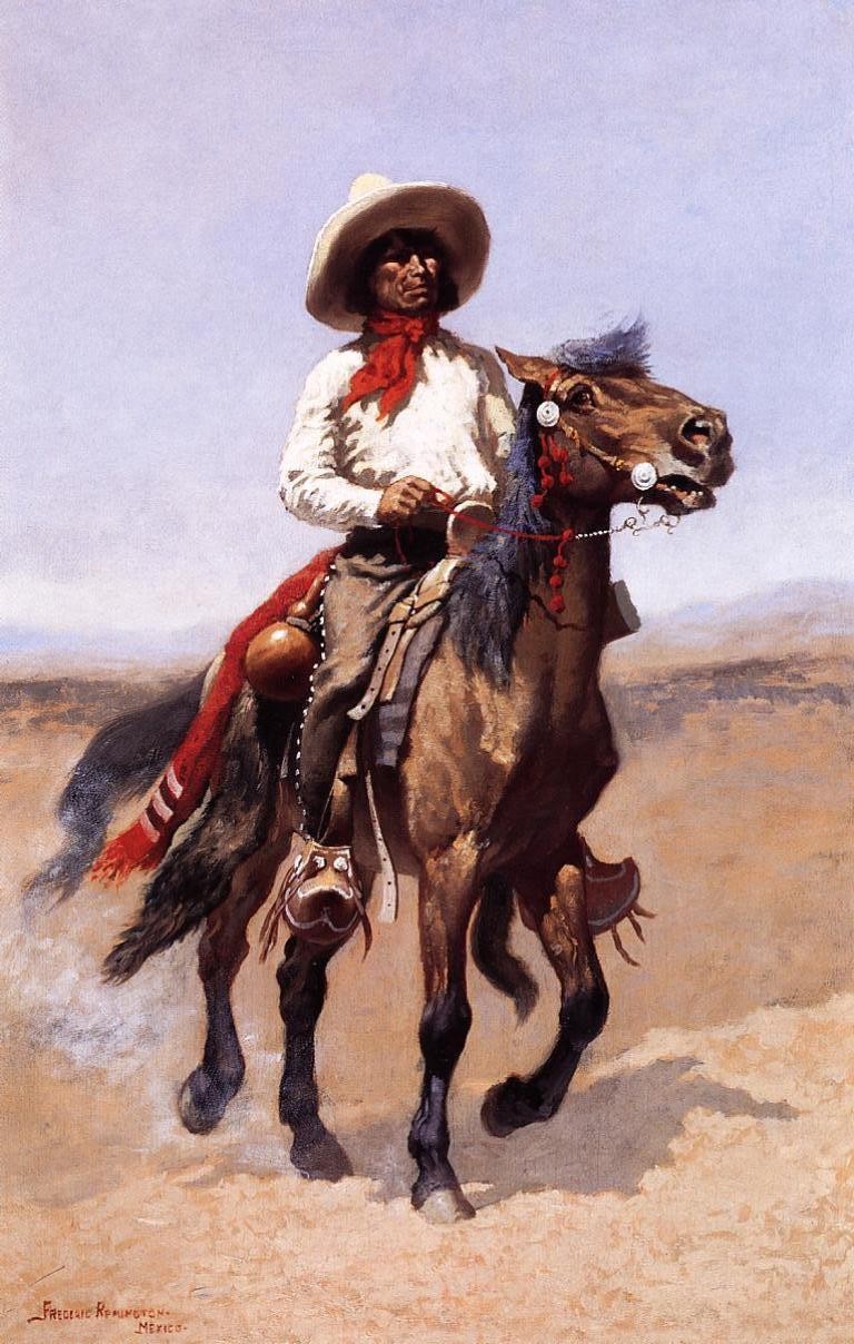 Frederic Remington A Regimental Scout